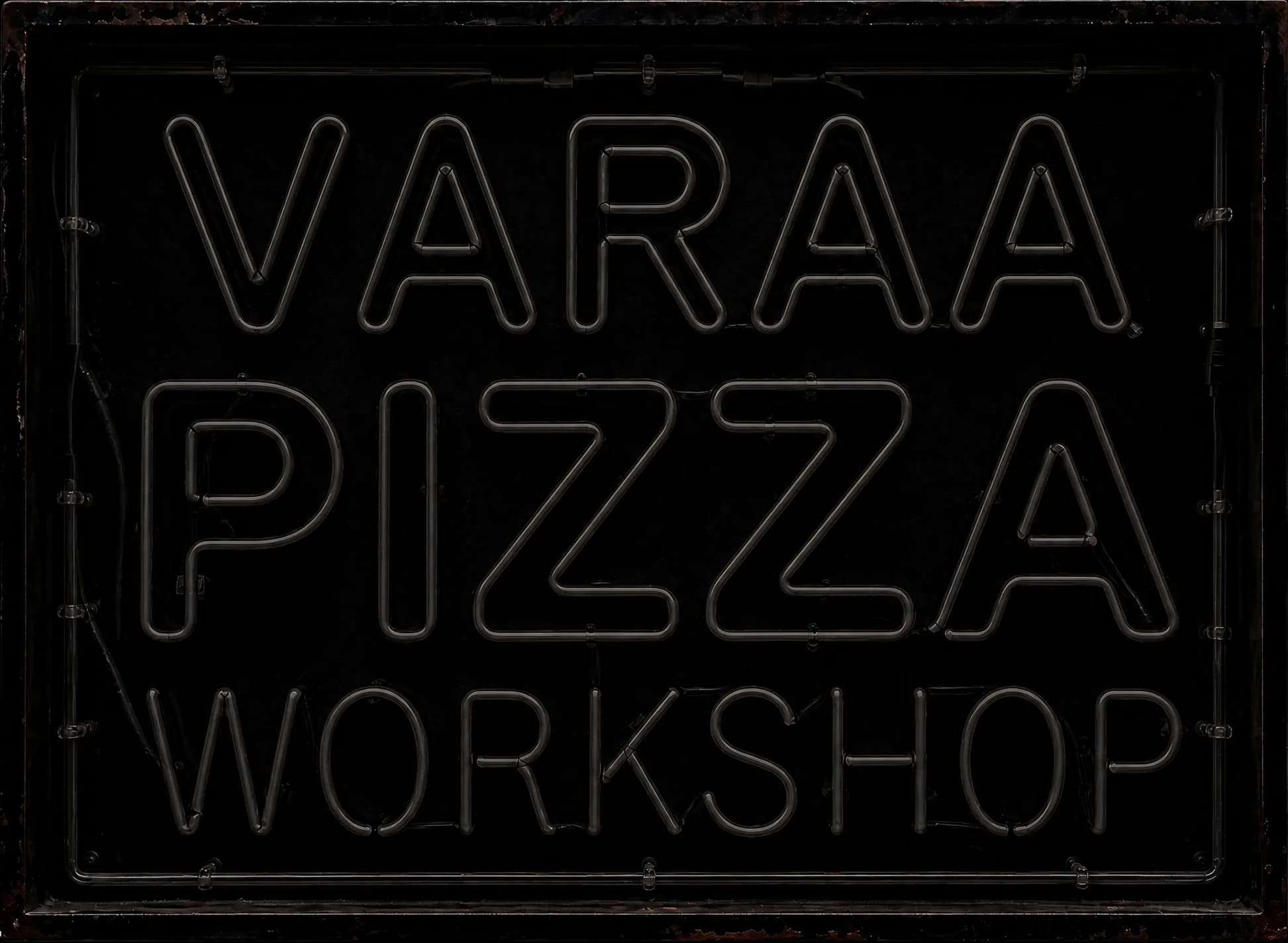 Pizza Workshop -neonkyltti
